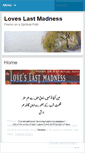 Mobile Screenshot of loveslastmadness.com
